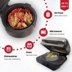 Silicone Air Fryer Liners with Divider - 2 Pack