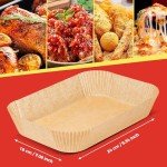 100pcs Disposable Air Fryer Parchment Paper Liners