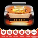 100pcs Disposable Air Fryer Parchment Paper Liners