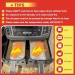 100pcs Disposable Air Fryer Parchment Paper Liners