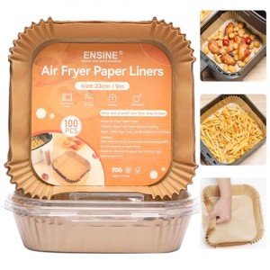 Disposable Air Fryer Liners - 100 Pack, 23cm