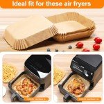 Disposable Air Fryer Liners - 100 Pack, 23cm