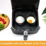 YQL 3-Pack Silicone Egg Moulds for Air Fryers