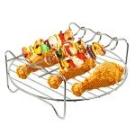 7-Inch Round Shelf Rack for Ninja Foodi Air Fryer