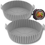 Silicone Liner for Air Fryers - 2 Pack