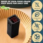 HONYAO Disposable Air Fryer Paper Liners, 100 Pcs