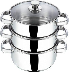 Stainless Steel Multi-Layer Food Steamer Set