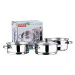 Stainless Steel Multi-Layer Food Steamer Set