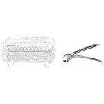Stackable Stainless Steel Air Fryer Rack Set