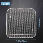 Stackable Stainless Steel Air Fryer Rack Set