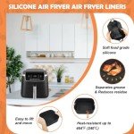 Reusable Silicone Liners for Air Fryers - 2 Pack
