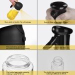 HUAERSICO 2-in-1 Oil Spray Bottle 475ml