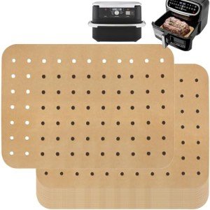 Large Perforated Air Fryer Parchment Paper Liners