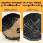 Ciusdkler 100PCS Non-Stick Air Fryer Liners
