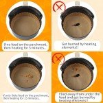 Ciusdkler 100PCS Non-Stick Air Fryer Liners