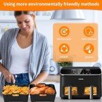Silicone Liners for Cosori Dual Air Fryer 8.5L