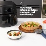 Livivo Disposable Air Fryer Liners - Pack of 100