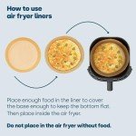 Livivo Disposable Air Fryer Liners - Pack of 100