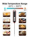 Hoyiours Instant Read Digital Meat Thermometer