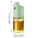 Olive Oil Spray Bottle with Brush Set