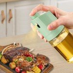Olive Oil Spray Bottle with Brush Set