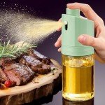 Olive Oil Spray Bottle with Brush Set