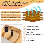 YQL 9-Inch Square Disposable Air Fryer Liners - 200 Pack