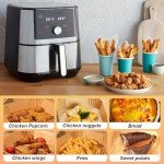 YQL 9-Inch Square Disposable Air Fryer Liners - 200 Pack