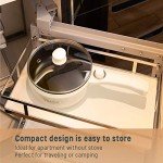 Vocha 1.5L Mini Electric Hot Pot & Pan