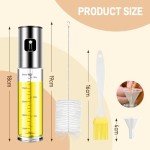 2-Pack Oil Sprayer Bottles for Air Frying