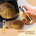 2-Pack Oil Sprayer Bottles for Air Frying