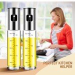 2-Pack Oil Sprayer Bottles for Air Frying