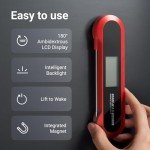 Instant Read Meat Thermometer - Waterproof & Magnetic