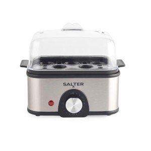 Salter 8-Egg Electric Boiler and Poacher, Silver