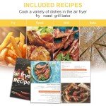 EUARY 4L+6L Dual Basket Air Fryer - Flexible Split Cooking