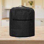 Black Dual Layer Air Fryer Dust Cover
