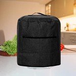 Black Dual Layer Air Fryer Dust Cover