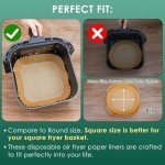130PCS Disposable Air Fryer Liners - 8 Inch