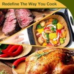 130PCS Disposable Air Fryer Liners - 8 Inch
