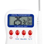 Hygiplas Digital Food Thermometer for Air Frying