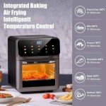 Gziztx 13L Digital Air Fryer with Touchscreen