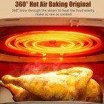 Gziztx 13L Digital Air Fryer with Touchscreen