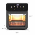 Gziztx 13L Digital Air Fryer with Touchscreen