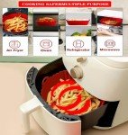 Echehi 3-Pack Reusable Silicone Air Fryer Liners