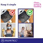 MORITEC® Air Fryer Parchment Paper - 100 Sheets