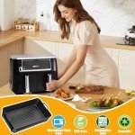 Non-Stick Silicone Liners for Air Fryer Baskets