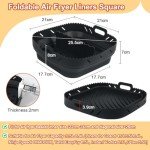 YQL Silicone Air Fryer Liner with Divider