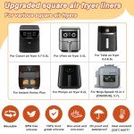 YQL Silicone Air Fryer Liner with Divider