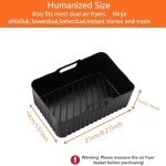 Silicone Air Fryer Liners - 2-Pack (7.6L-9.5L)