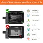 Silicone Air Fryer Liners - 2-Pack (7.6L-9.5L)